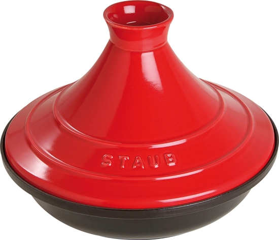 Picture of Staub Tajine 28cm round, Red Cast Iron