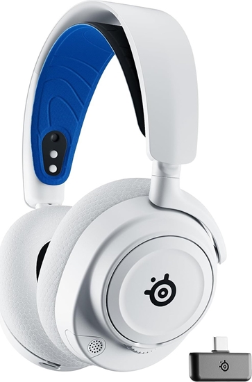 Изображение STEELSERIES | Over-Ear Gaming Headset | Arctis Nova 7P | Built-in microphone | Wireless | White
