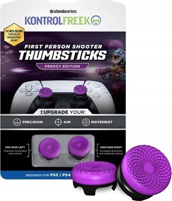 Изображение SteelSeries SteelSeries KontrolFreek Frenzy FPS, Thumbstick, PS5 & PS4 - Purple/Black