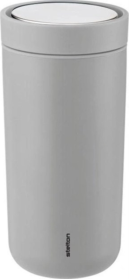 Picture of Stelton To Go Click Thermal Mug 0,4 l            soft light grey