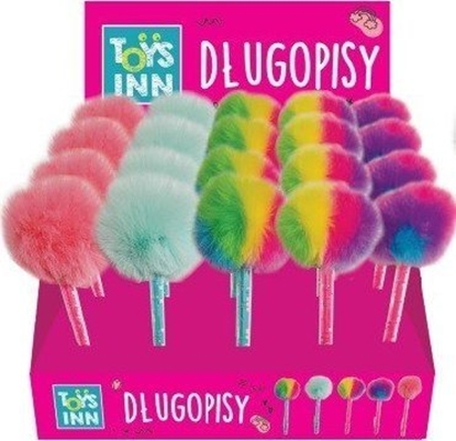 Attēls no Stnux Dugopis pompon z gr 12szt / display