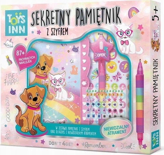 Picture of Stnux Pamitnik Secret Message Zwierzta