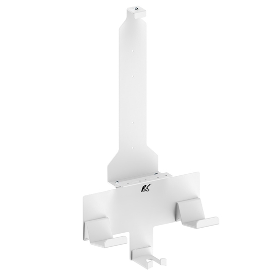 Picture of Stojak do Playstation 5 RS181, biały, ścienny, max 10kg, uchwt na pady