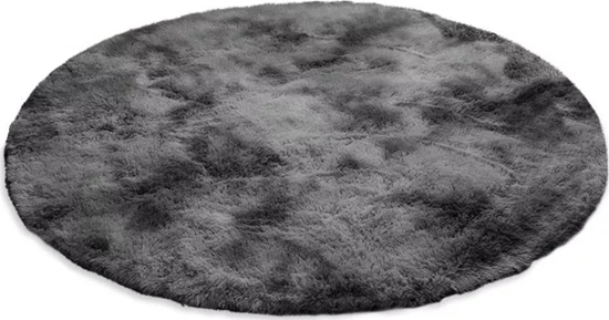 Picture of Strado Dywan Ombre Shaggy 80x80 cm ciemny szary