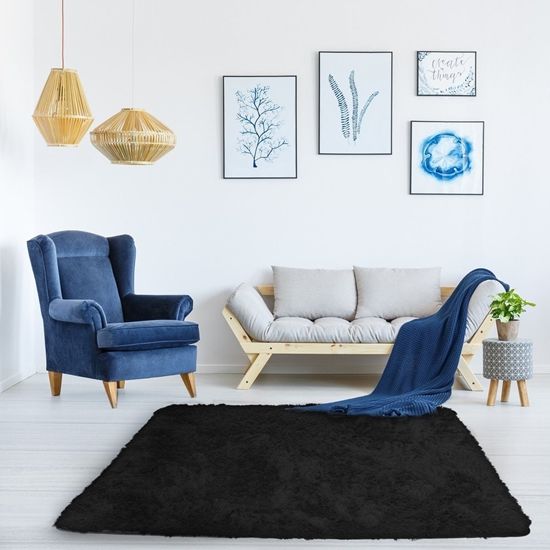 Picture of Strado Dywan Shaggy Strado 60x120 BlackSky (Czarny)