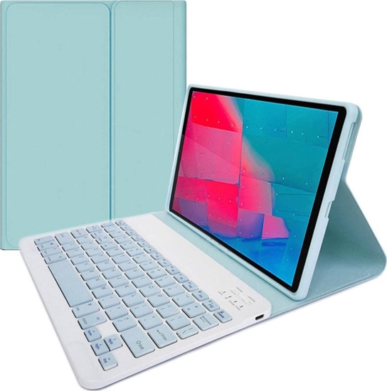 Picture of Strado Etui z klawiatur do Lenovo M10 Plus 10.3 X606 (Niebieskie) uniwersalny