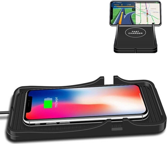 Изображение Strado Uchwyt grawitacyjny do biurka QI Car Wireless Charger C7