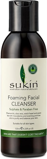 Picture of Sukin Foaming Facial Cleanser Oczyszczajcy el do mycia twarzy 125ml