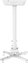 Picture of Sunne Ceiling Projector Bracket Mount Ceiling mount, PRO300XL2, Adjustable Height, Tilt, Swivel, Maximum weight (capacity) 35 kg, Steel/White