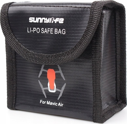 Attēls no SunnyLife Futera / Etui Na 2x Bateria Do Dji Mavic Air / Ognioodporny