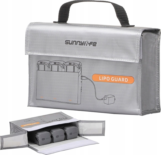 Picture of SunnyLife Futera Etui Case Na 3x Akumulator adowarka Do Dji Mini 4k / Air 3 / Avata 2 / Dc830-s