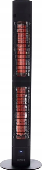 Picture of SUNRED Heater RD-DARK-3000L, Valencia Dark Lounge Infrared, 3000 W, Black, IP55