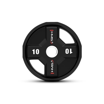 Attēls no Svara disks TPC10 OLYMPIC  POLYURETHANE PLATE CPU 10 KG HMS