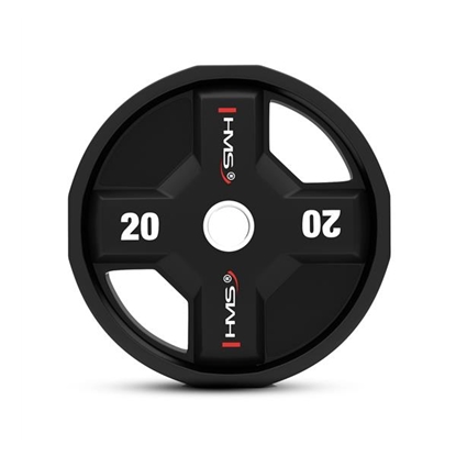 Attēls no Svara disks TPC20 OLYMPIC POLYURETHANE PLATE CPU 20 KG HMS