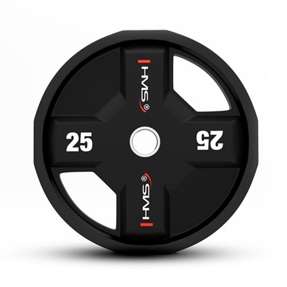 Attēls no Svara disks TPC25 OLYMPIC POLYURETHANE PLATE CPU 25 KG HMS