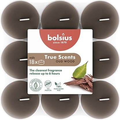 Picture of Svece arom. Bolsius oud wood