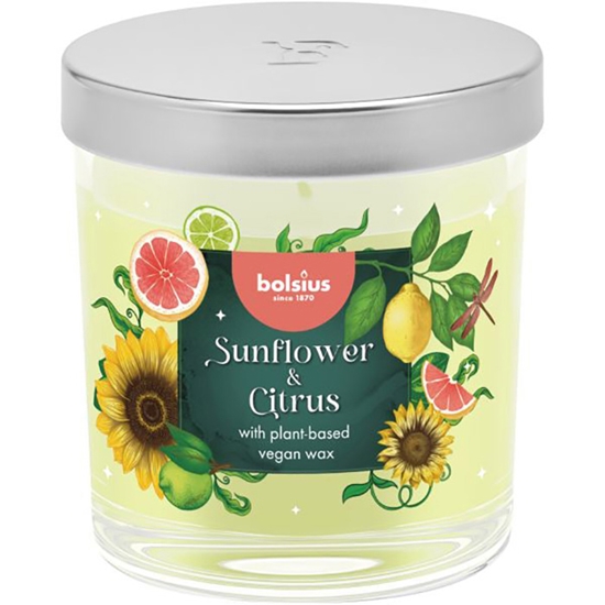 Изображение Svece arom. Bolsius Sunflower & Citrus