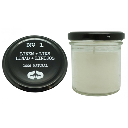 Picture of Svece arom.stikla trauc. Palmu vaska Lina 6x7cm