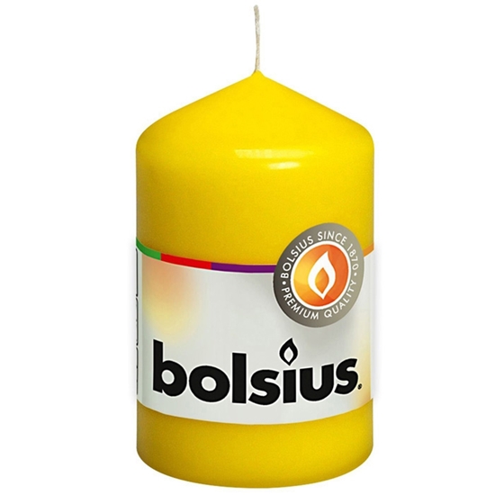 Изображение Svece stabs Bolsius Sunny dzeltena