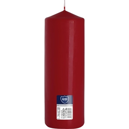 Picture of Svece stabs Polar Aura bordo 8x25cm 160h