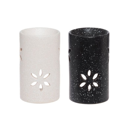 Picture of Svečturis vaskam Polar keramisks, balts, melns