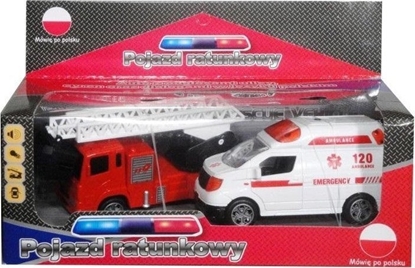 Picture of Swede Pojazdy ratunkowe z moduem dwikowym 2szt.