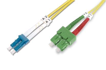Изображение Digitus Fiber Optic Singlemode Patchcable SC ( APC ) to LC ( PC )