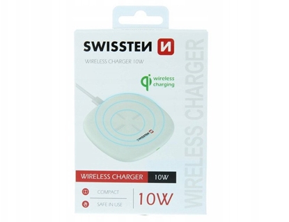 Attēls no Swissten 10W Wireless charger with USB-C 1.5m cable