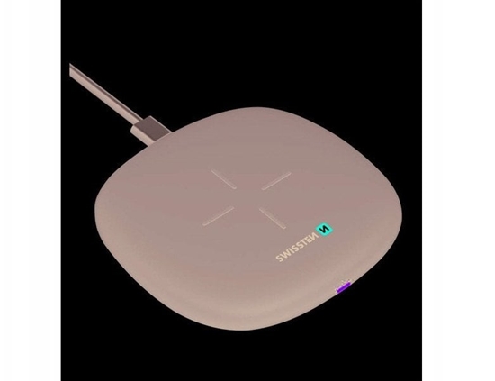 Изображение Swissten 10W Wireless charger with USB-C 1.5m cable