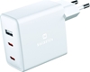 Изображение Swissten GaN Travel Charger 2 x USB-C / USB / 70W