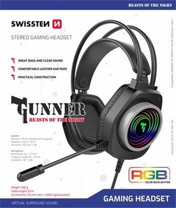 Attēls no Swissten Gunner RGB Spu Austias
