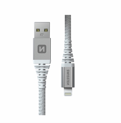 Изображение Swissten Kevlar USB - Lightning Data and Charding cable 1.5m