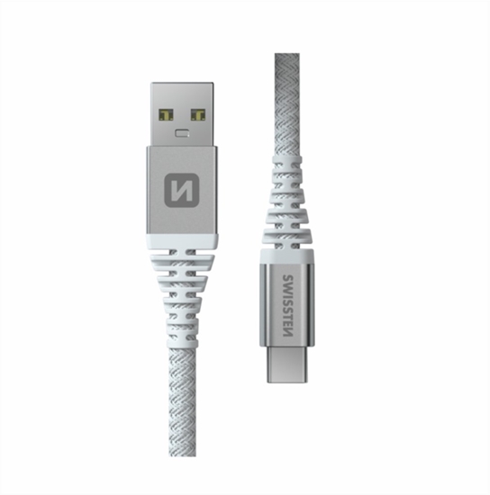 Picture of Swissten Kevlar USB - USB-C Data and Charding cable 1.5m