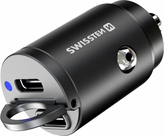 Picture of Swissten Nano PD Universal Car Charger 2x USB-C 45W