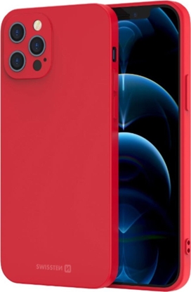 Attēls no Swissten Soft Joy iPhone 7/8/SE2 (2020)/SE3 (2022) Cover - Red