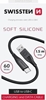 Picture of Swissten Soft Silicone Data Cable USB / USB-C / 1.5m / 60w