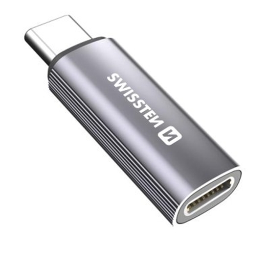 Изображение Swissten Textile USB-C / Lightning Adapter