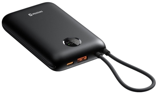 Picture of Swissten Voltbox 35W Power Bank 30000 mAh with Built-In Cables USB-C and Lightning
