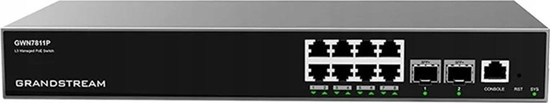 Picture of Switch GrandStream 8P Grandstream GWN7811P 8x Port PoE Layer 3 Managed Netzwerk Switch