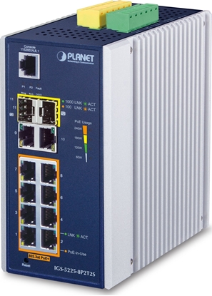 Picture of Switch Planet IP30 Industrial L2+/L4 8-Port