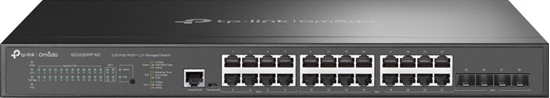Изображение Switch|TP-LINK|Omada|SG3428XPP-M2|Desktop/pedestal|Rack|24x2.5GbE|4xSFP+|1xConsole|1|PoE+ ports 16|500 Watts|SG3428XPP-M2