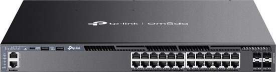 Изображение Switch|TP-LINK|Omada|SG6428XHP|Type L3|2xUSB 2.0|1xConsole|PoE+ ports 24|720 Watts|SG6428XHP