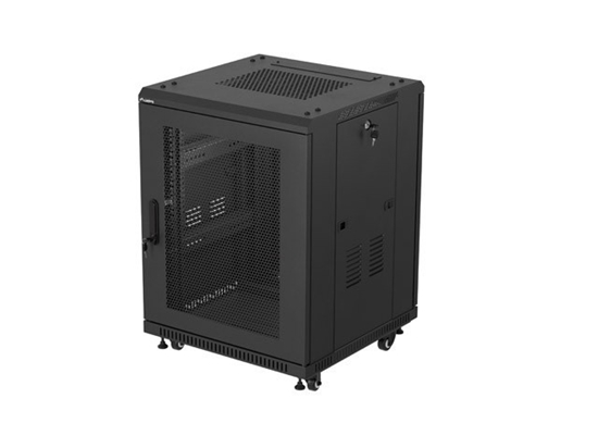 Picture of Lanberg 19" 15U 600x600 freist. perfor. Tür (FlatPack) sw (Speditionsversand)