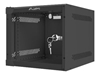 Picture of Lanberg Rack Wandschrank 10" 4U/280X310 Glastür schwarz