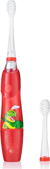 Picture of Szczoteczka Brush-baby KIDZSONIC DINOSAUR Czerwona