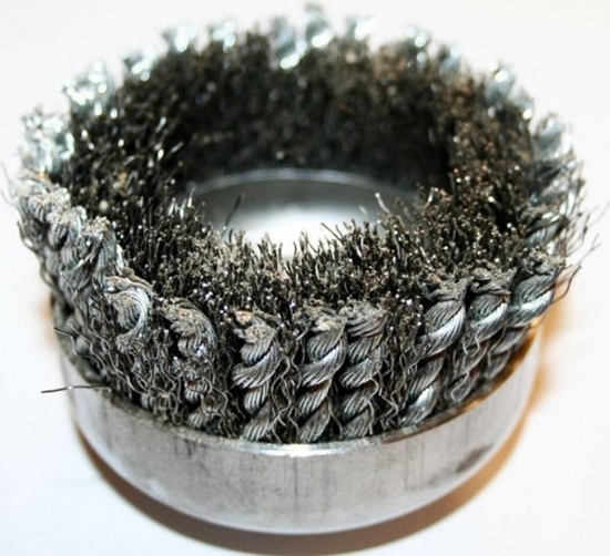 Изображение SZCZOTKA DOCZOOWA LINKA SPLATANA OCYNKOWANA M-14, FI80MM