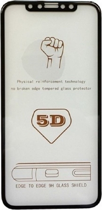 Attēls no Szko hartowane 5D Huawei Mate 20 Lite czarne Full glue