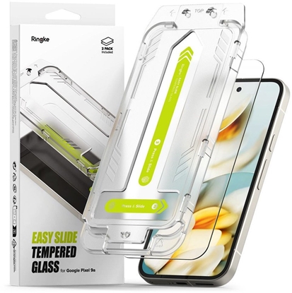 Picture of Szko hartowane Ringke Easy Slide Google Pixel 9a Clear [2 PACK]