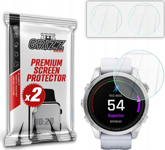 Изображение Szko hybrydowe GrizzGlass HybridGlass do Garmin epix Pro gen. 2 42mm