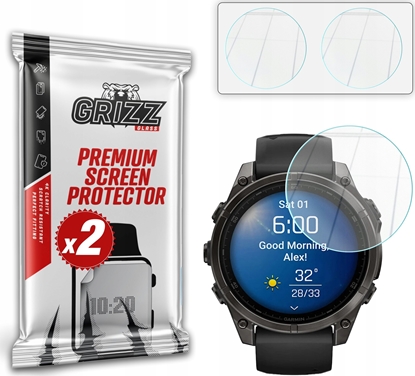 Изображение Szko hybrydowe GrizzGlass HybridGlass do Garmin Fenix 8 47mm